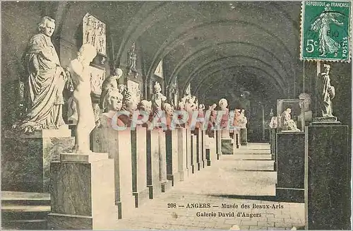Cartes postales Angers Musee des Beaux Arts Galerie David d'Angers