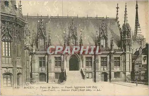 Cartes postales Rouen Palais de Justice Facade Interieure