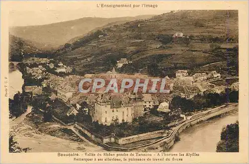 Ansichtskarte AK Beaucaire Vallee du Rhone Proche de Tarascon
