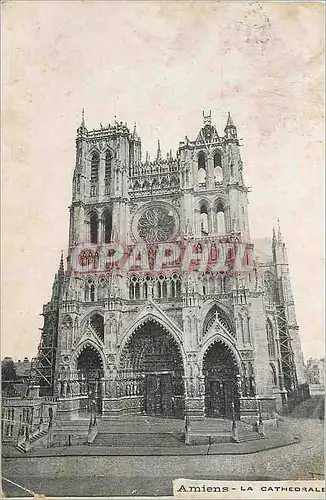 Cartes postales Amiens la Cathedrale