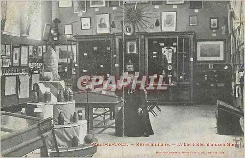 Cartes postales Mars la Tour Musee Militaire L'abbe Faller dans son musee