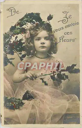 Cartes postales Je vous Envoie ces Fleurs