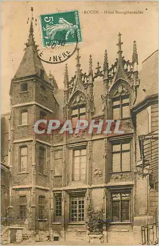 Cartes postales Rouen Hotel Bourgtheroulde