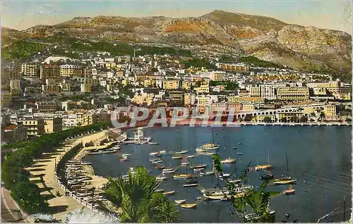 Cartes postales moderne Monte Carlo le Port et la Condamine