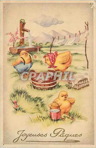 Cartes postales Joyeuses Paques