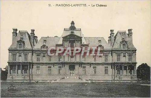 Ansichtskarte AK Maison Laffitte Chateau