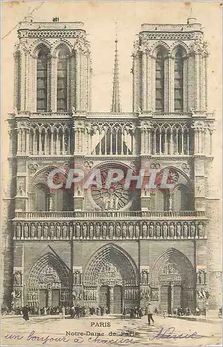 Cartes postales Paris Notre Dame de Paris