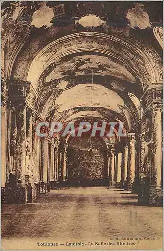 Cartes postales Toulouse Capitole La Salle des Illustres