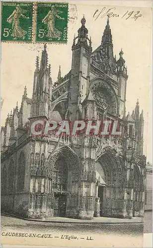 Cartes postales Caudebec en Caux L'Eglise