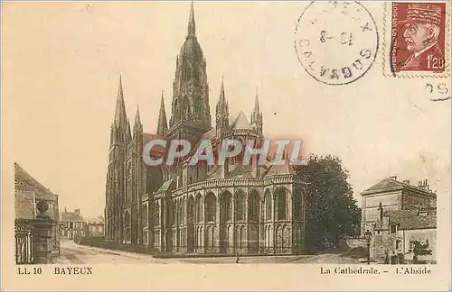 Ansichtskarte AK Bayeux La Cathedrale L'Abside