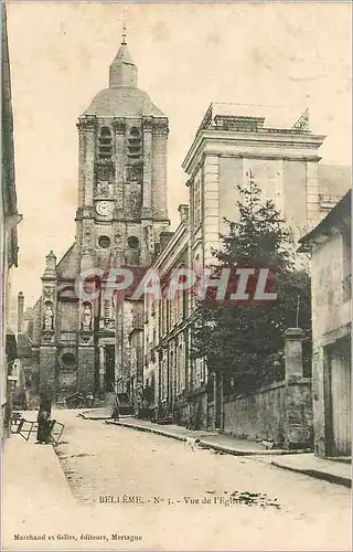 Cartes postales Belleme Vue de l'Eglise