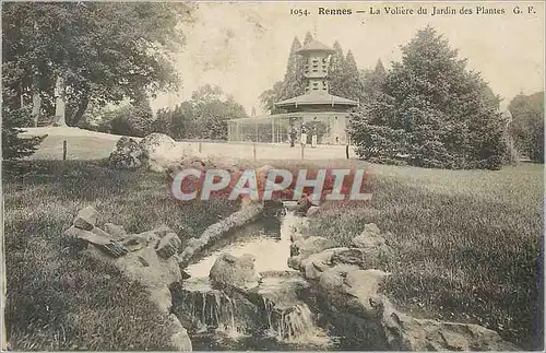 Ansichtskarte AK Rennes La Voliere du Jardin des Plantes