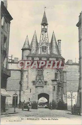 Cartes postales Bordeaux Porte de Palais