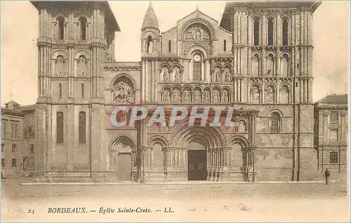 Cartes postales Bordeaux Eglise Sainte Croix
