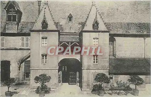 Cartes postales Hotel Dieu de Beaune Entree sur la Cour