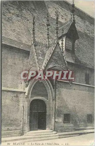 Cartes postales Beaune La Porte de l'Hotel Dieu