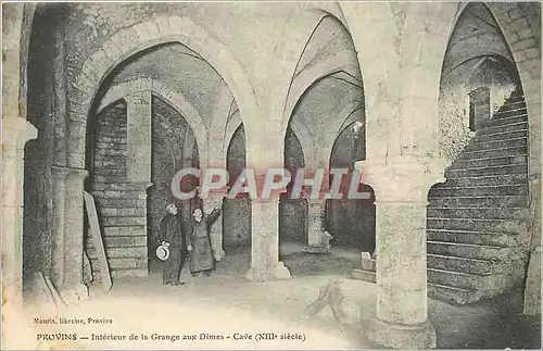 Cartes postales Provins Interieur de la Grange aux Dimes (XIIIe Siecle)