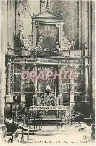 Ansichtskarte AK Basilique de Saint Maximin Autel Corpus Domini