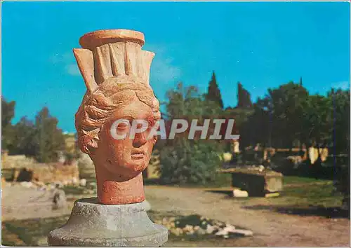 Cartes postales moderne Musee de Carthage Brule parfum Representant Demeter