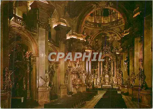 Cartes postales moderne Praha Malostransky Chram Mikulase (1704 1755)