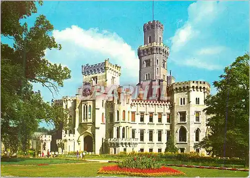 Cartes postales moderne Hluboka nad Vltavou Le Chateau