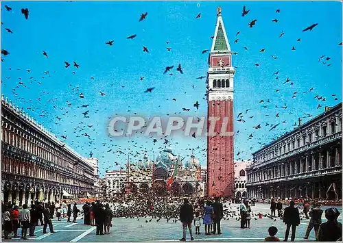 Cartes postales moderne Venezia Place Saint Marc