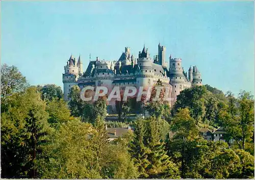Cartes postales moderne Pierrefonds (Oise) Vue Generale du Chateau