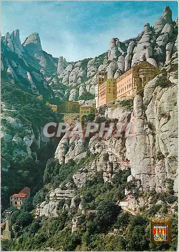 Cartes postales moderne Montserrat Le Monastere