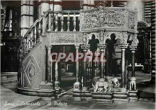 Cartes postales moderne Siena Cattedrale Il Pulpito