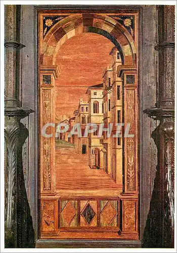 Cartes postales moderne Giovanni da Verona Une Marqueterie des Stalles de Bois du Choeur