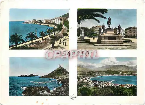 Cartes postales moderne Ajaccio La Corse Ile de Beaute Napoleon 1er