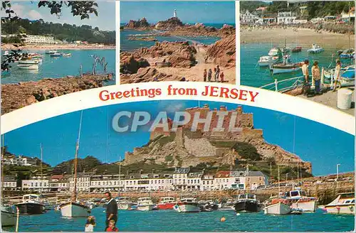 Cartes postales moderne Greetings from Jersey most Southerly and Largest of the chanel Islands