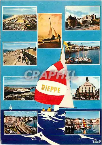 Cartes postales moderne Dieppe Normandie France Bateau