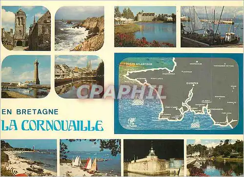 Cartes postales moderne En Bretagne La Cornouaille de douceur et de Reves Secrets