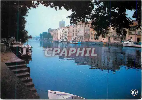 Moderne Karte Agde (Herault) Le Port