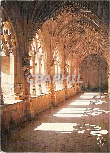 Moderne Karte Cadoin en Perigord Dordogne Touristique Le Cloitre d'une ancienne abbaye Cistercienne