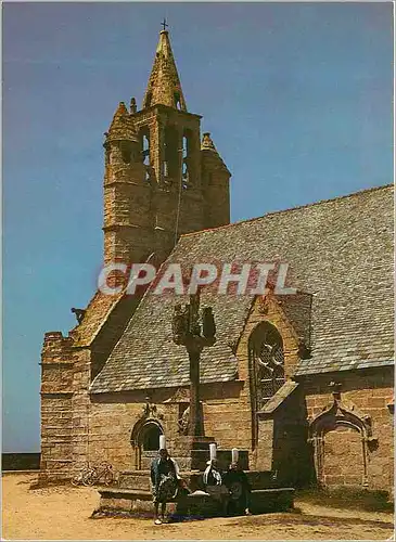 Cartes postales moderne Au Pays Bigouden La Bretagne Pittoresque Vieilles Dentelieres  au Pied du Calvaire de N  D de la