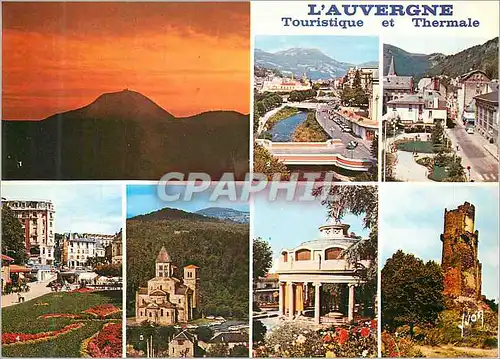 Cartes postales moderne Puy de Dome En Parcourant l'Auvergne Couleurs et Lumiere de France