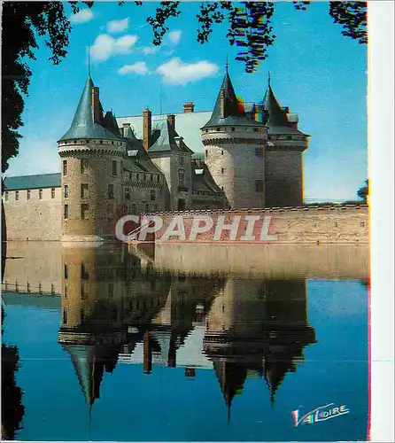 Moderne Karte Sully sur Loire (Loiret) Les Merveilles du Val de Loire Le Chateau (Forteresse feodale du XIVe S