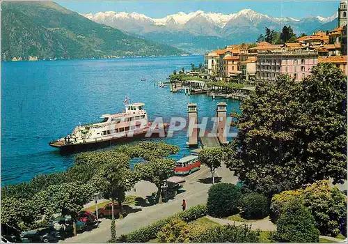 Moderne Karte Lac de Como Bellagio Bateau