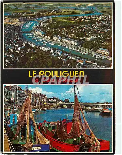 Cartes postales moderne Le Pouliguen La Cote d'Amour Couleurs de Bretagne Le Port Bateaux