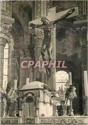 Cartes postales moderne Issoire Eglise St Austremoine (XIIe S) Le Christ de l'Autel (XVIe S) Christ
