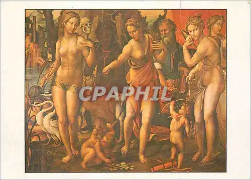 Cartes postales moderne Rome Galerie Nationale d'Art antique Palais Barberini Les Trois Parques Sodoma