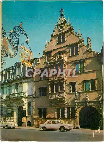 Moderne Karte Colmar (Haut Rhin) L'Alsace Couleurs et Lumiere de France Maison des Fetes