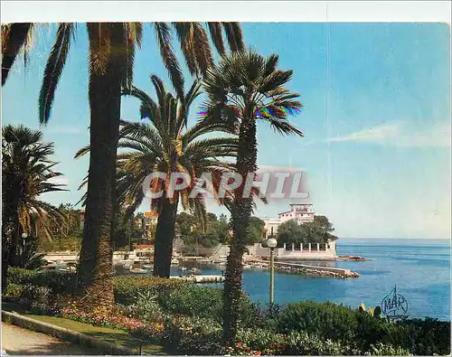Cartes postales moderne Beaulieu sur Mer La Cote d'Azur La Baie des Fourmis la Villa Grecque