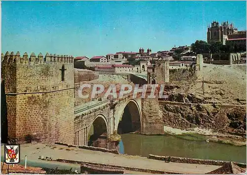 Moderne Karte Toledo Pont de St Manis
