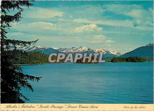 Cartes postales moderne Southeast Alaska's Fabulous Inside Passage Scenic Gruise Area