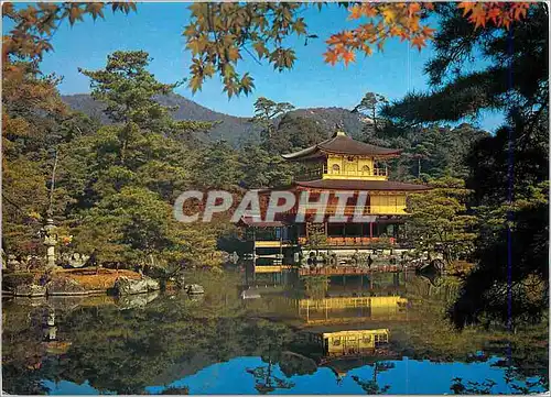 Cartes postales moderne Kinkakuji Temple or Golden Pavillon (Kyoto)