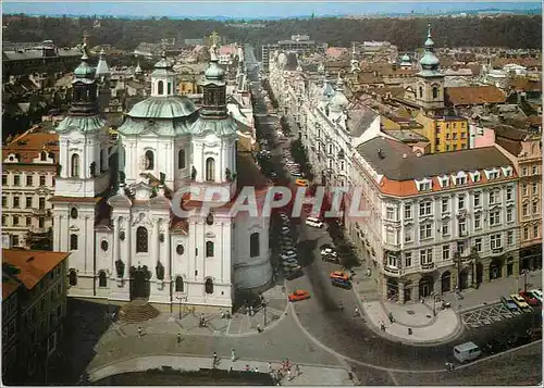 Cartes postales moderne Praha Kostel Mikulase Dienzenhofera