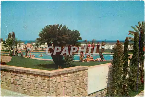 Moderne Karte Gandia Hotel Bayren Piscina